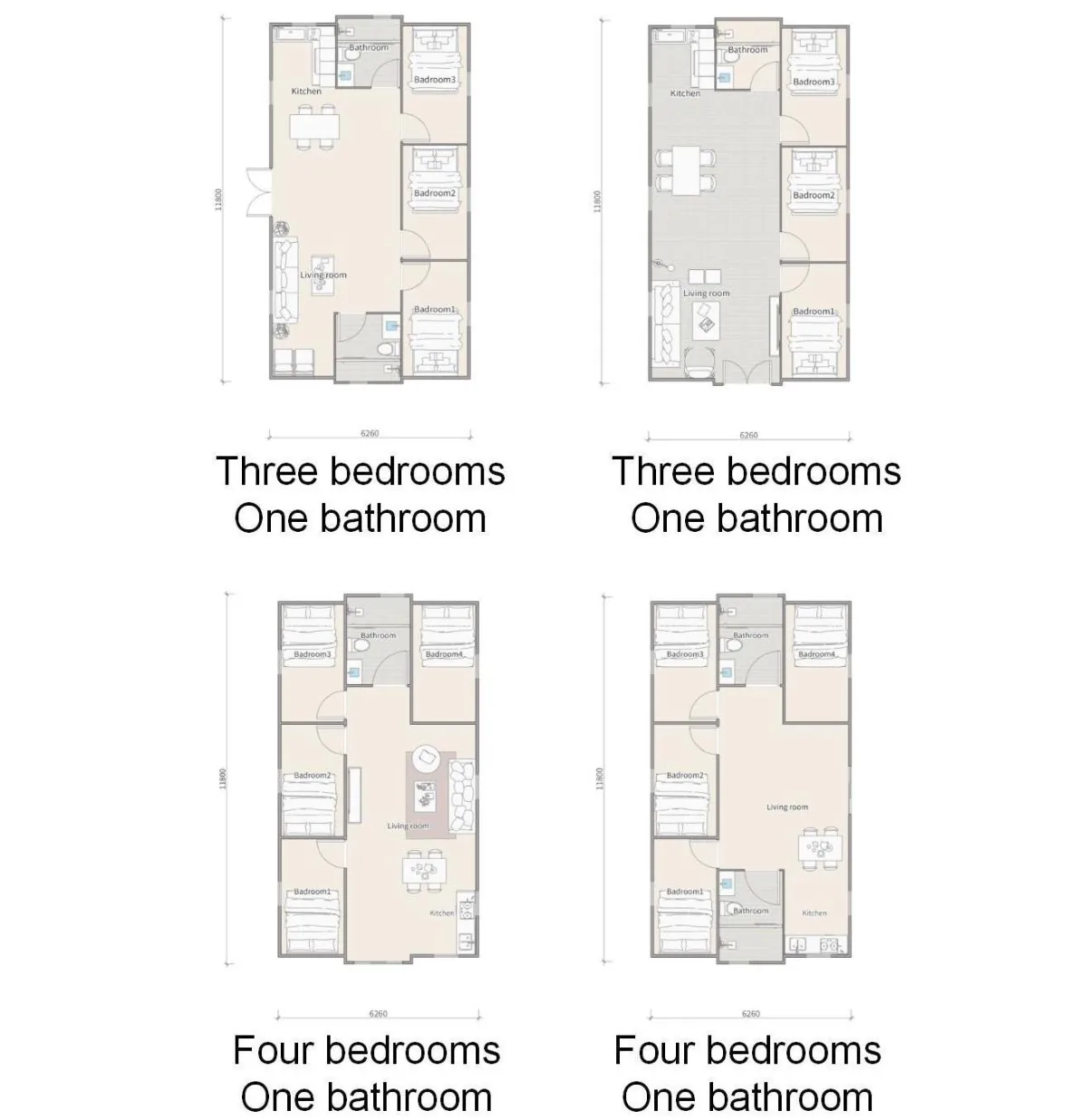 40FT floor plan layout 2