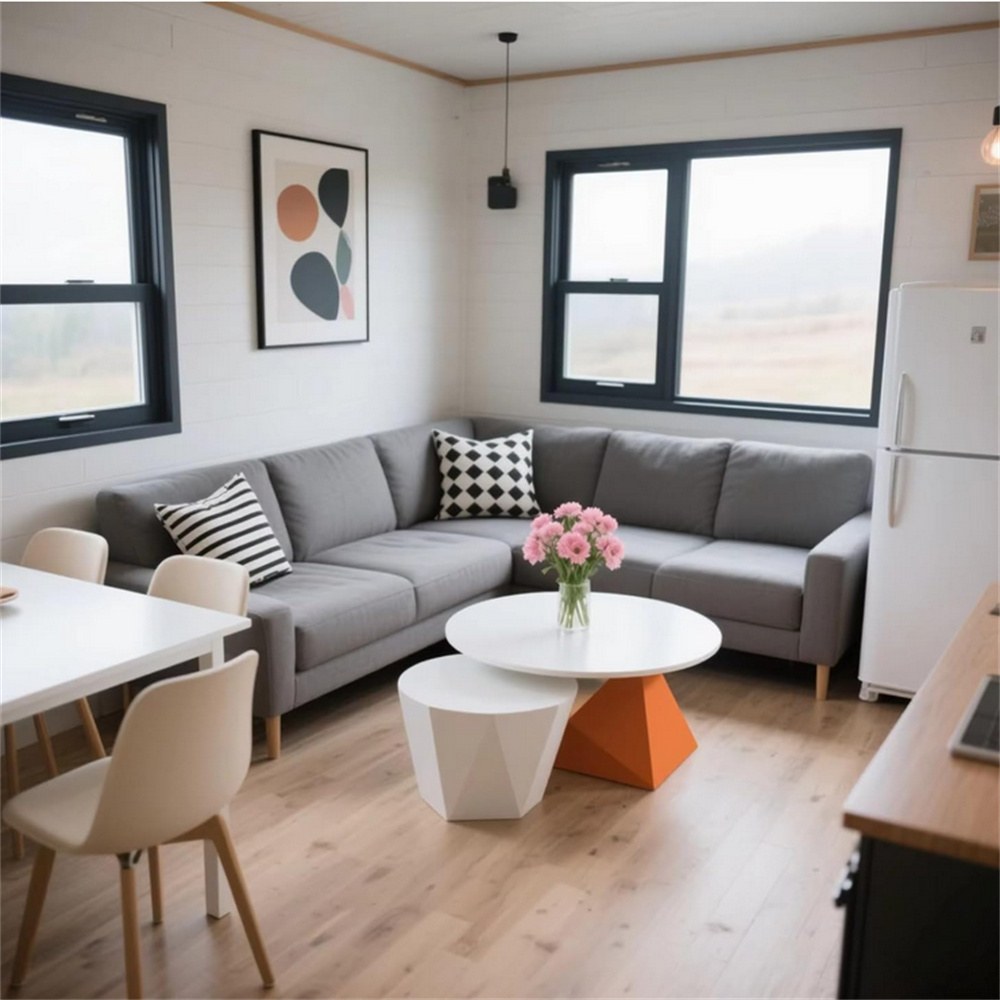 Folding container home detail 2