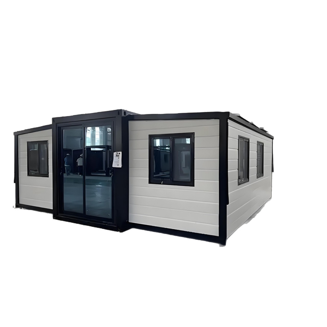 Folding container home interior with climate control by HG Prefab