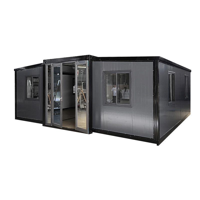 20FT White and Grey Modern Folding Container House